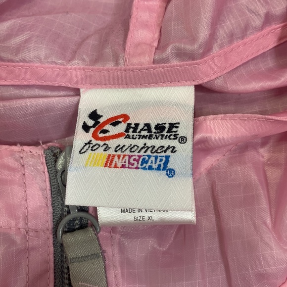 NASCAR Chaser Authentics Pink #24 Jeff Gordon Windbreaker Size XL - Picture 13 of 15